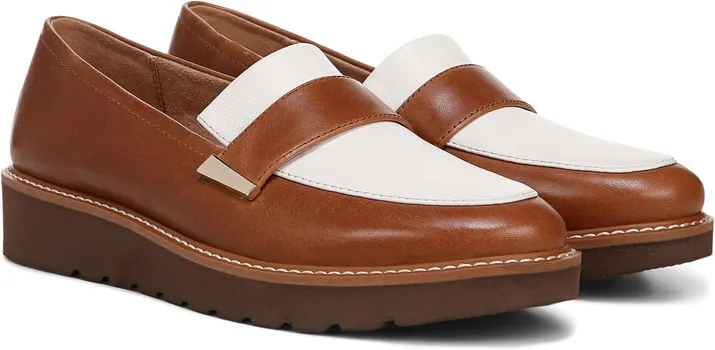 Лоферы Naturalizer Adiline, цвет White/English Tea Leather