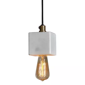 Подвесной светильник Shaw Cube Marble Hanging Lamp