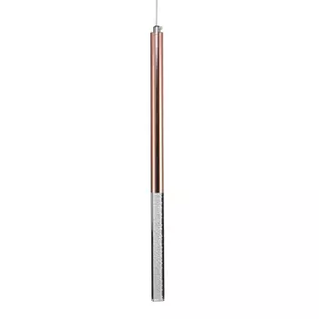 Подвесной светильник Trumpet tube boiling pink gold
