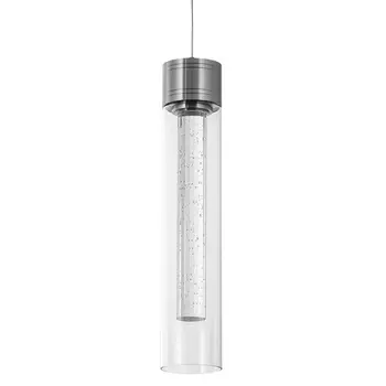 Подвесной светильник золото Sparkling Bubbles Tube Chrome Hanging Lamp