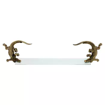 Полка для ванной Bronze Crocodiles