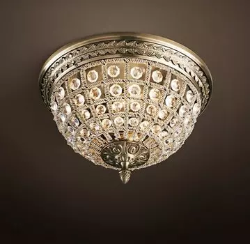 Потолочный светильник RH 19th c. Casbah Crystal Top 30