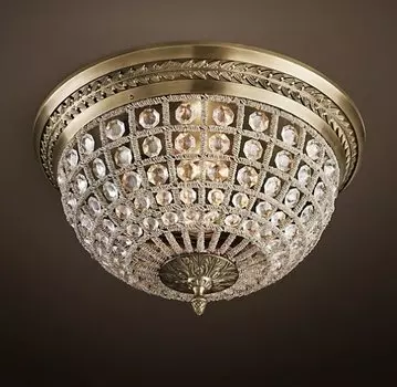 Потолочный светильник RH 19th c. Casbah Crystal Top 43