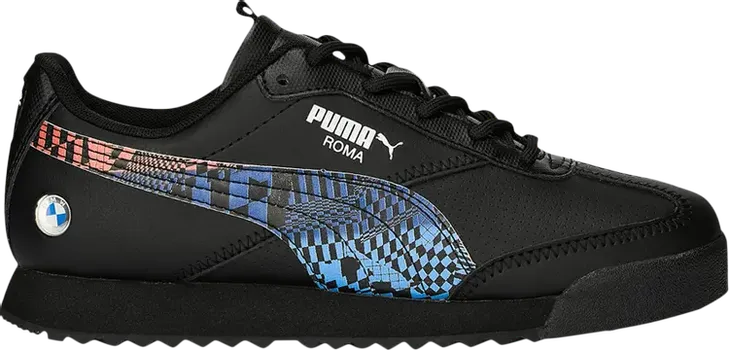 Кроссовки Puma BMW Motorsport x Roma Via Little Kid Black, черный