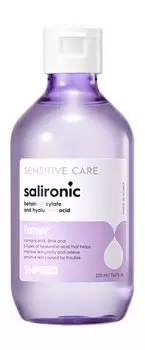 Мягкий тонер с кислотами для чувствительной кожи лица SNP Prep Sensitive Care Salironic Toner