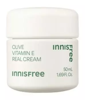 Увлажняющий крем для лица с маслом оливы и витамином Е Innisfree Olive Vitamin E Real Skin Cream