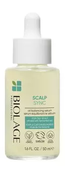Восстанавливающая сыворотка для нормализации баланса кожи головы Biolage ScalpSync Oil Balancing Serum