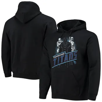 Мужской черный пуловер с капюшоном Tennessee Titans Star Wars Empire Junk Food