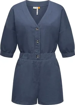 Комбинезон Ragwear "Ipsi", шикарный, короткий женский комбинезон в стиле милитари, цвет морской волны