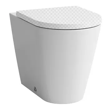 Унитаз напольный Laufen Kartell с крышкой, белый (8.2333.7.000.000.1)