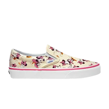 Слипоны Disney x Classic Vans, белый