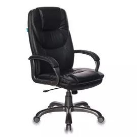 Кресло руководителя Бюрократ T-9905DG/BLACK черный искусственная кожа (пластик темно-серый)