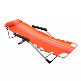Кресло-шезлонг ORANGE 5 положений, стальной каркас, 177*65*3см, 5,5кг BOYSCOUT