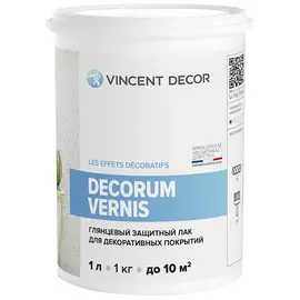 лак vincent decor decorum vernis глянцевый 1л
