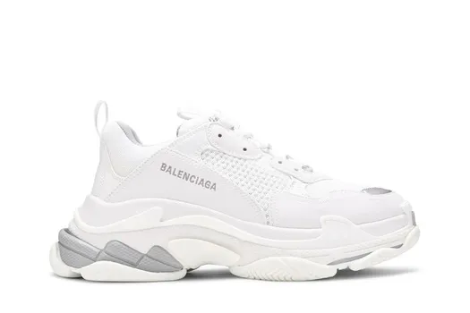 Кроссовки Balenciaga Triple S Sneaker 'White Metal Grey', белый