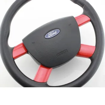 Моя хорошая машина для Ford Focus 2 MK2 2005-2011, декоративная накладка на рулевое колесо автомобиля из нержавеющей стали, наклейка синий