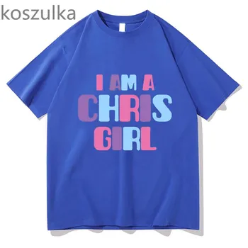 Футболка I m A Chris Girl Sturniolo Triples, мужские и женские топы в стиле Харадзюку, футболки, повседневная модная уличная футболка, одежда, футболки с короткими рукавами S