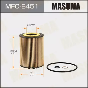 Фильтр масляный MASUMA MFC-E451 BMW E60/E61/E63/E64/E65/X5 3.5-4.8i 01>