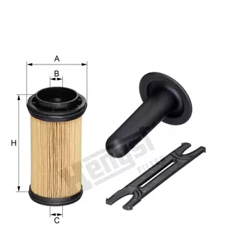Фильтр выхлопной системы HENGST E103UD295
