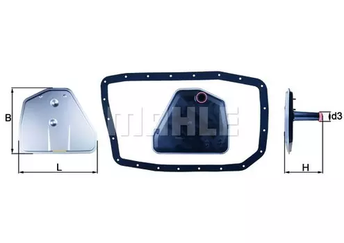 Фильтр АКПП KNECHT HX162D
