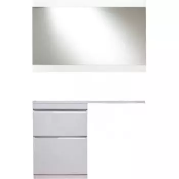 Мебель для ванной Style line Даймонд Люкс 58 (120L) левая, под стиральную машину, белая