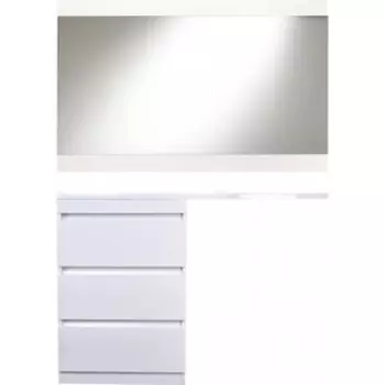 Мебель для ванной Style line Даллас Люкс 58 (120L) три ящика, под стиральную машину, белая