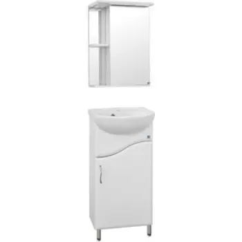 Мебель для ванной Style line Эко Волна 45 №2 белая, напольная