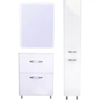 Мебель для ванной Style line Каре 60 Люкс напольная, белая