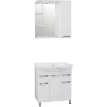Мебель для ванной Style line Жасмин 80 белая