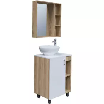 Мебель для ванной Grossman Флай 70х46 GR-3014, белый/дуб сонома