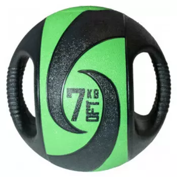 Медбол Original Fit Tools с хватами, 7 кг
