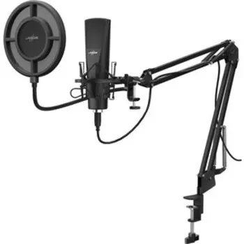Микрофон HAMA Stream 800 HD 2.5м черный
