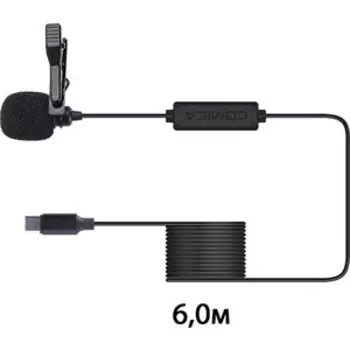 Микрофон петличный Comica V01SP (UC) (6.0m)