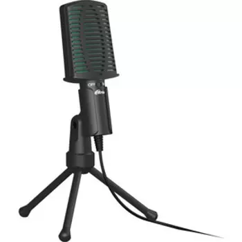 Микрофон Ritmix RDM-126 black/green