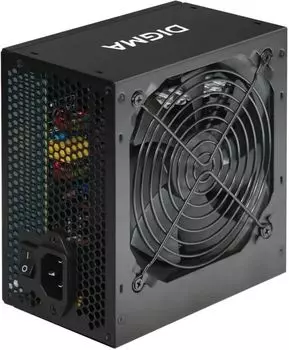 Блок питания ATX Digma DPSU-500W-WH 500W, 80 PLUS WHITE