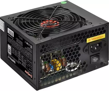 Блок питания ATX Exegate 500PPH-LT 500W, APFC, 120mm fan, 80Plus Standart
