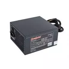 Блок питания ATX Exegate 800PPX EX220363RUS-S 800W RTL, SC, black, APFC, 14cm, 24p+2*(4+4)p, PCI-E, 4*IDE, 5*SATA, FDD + кабель 220V с защитой от выд