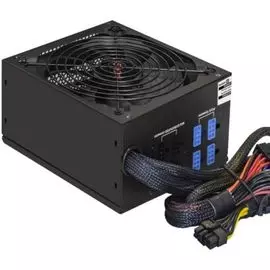 Блок питания ATX Exegate EX292210RUS ServerPRO-600RADS, 600W, for 3U+ cases, APFC, 80 PLUS, 140mm fan, cable management, black