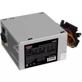 Блок питания ATX Exegate UNS550 ES282068RUS-PC 550W, PC, 12cm fan, 24p+4p, 6/8p PCI-E, 3*SATA, 2*IDE, FDD + кабель 220V в комплекте
