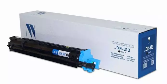 Блок фотобарабана NVP NV-DR-313Bk для Konica Minolta bizhub C258/308/C308/368/C368/458/C458/558/C558/C658 (120000k), black