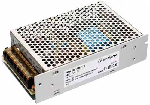 Блок питания Arlight ARS-250-24 025403 24V, 10.4A, 250W, IP20, сетка