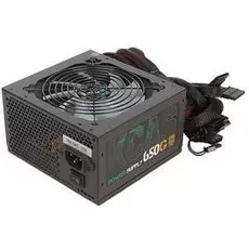 Блок питания ATX AeroCool KCAS-650G RGB 4713105957600 650W, вентилятор 120x120мм, подсветка, 80 Plus Gold