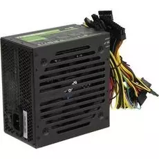 Блок питания ATX AeroCool VX PLUS 500 4713105962758 500W (20/24+4+3 SATA+3 PATA+6/8 pin, вентилятор d120мм)