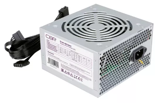 Блок питания ATX CBR PSU-ATX450-12GM 450W 80+ Bronze, APFC, черный