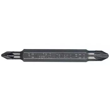 Бита Felo 06122610 двухсторонняя серия Industrial PZ2/PZ2, 60 мм