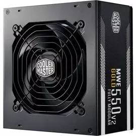 Блок питания ATX Cooler Master MWE Gold V2 MPE-5501-AFAAG-EU 550W, active PFC, 120mm fan, 80 Plus Gold, full modular