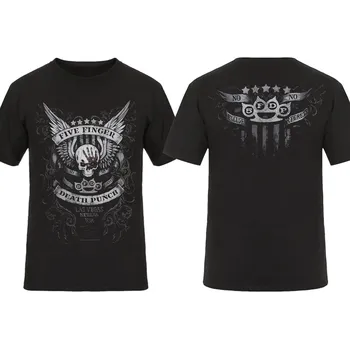 Футболки с принтом Five Finger Death Punch 3D Streetwear Horror для мужчин и женщин, модные футболки большого размера с коротким рукавом и круглым вырезом для мужчин XXS