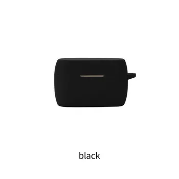Силиконовый чехол для Jabra ELITE 5, однотонный чехол с защитой от падения, чехол для наушников, чехол для зарядки, чехол с крючком for Jabra ELITE 5 красный