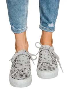 Женские кроссовки Clay в цвете Wolf Grey Valley Rose BLOWFISH