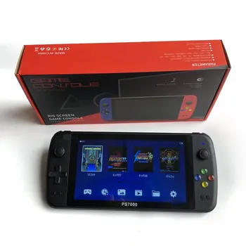 Самая продаваемая игровая консоль Ps7000 HD в стиле ретро, портативная 7-дюймовая портативная игровая консоль 6000+ игр, портативная игровая консоль 32BG-only console1